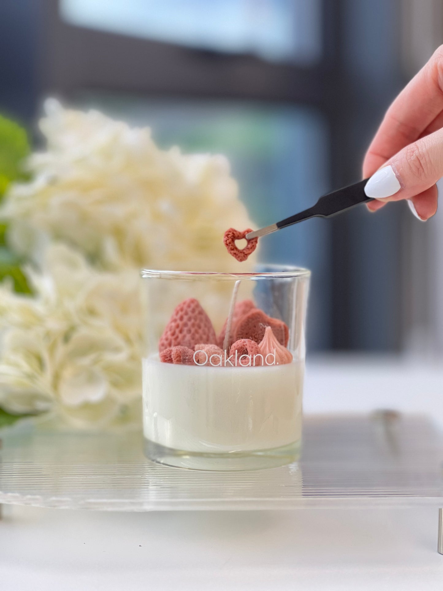Wedding Reception: Candle Topping Station - Deposit (From Marriott)