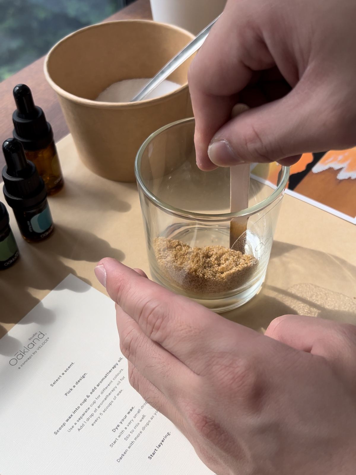 (1-FOR-1) | 2 Hours | Handcrafted Sand Candle Making Workshop (+FREE drink/oozing cookie by Whiskdom)