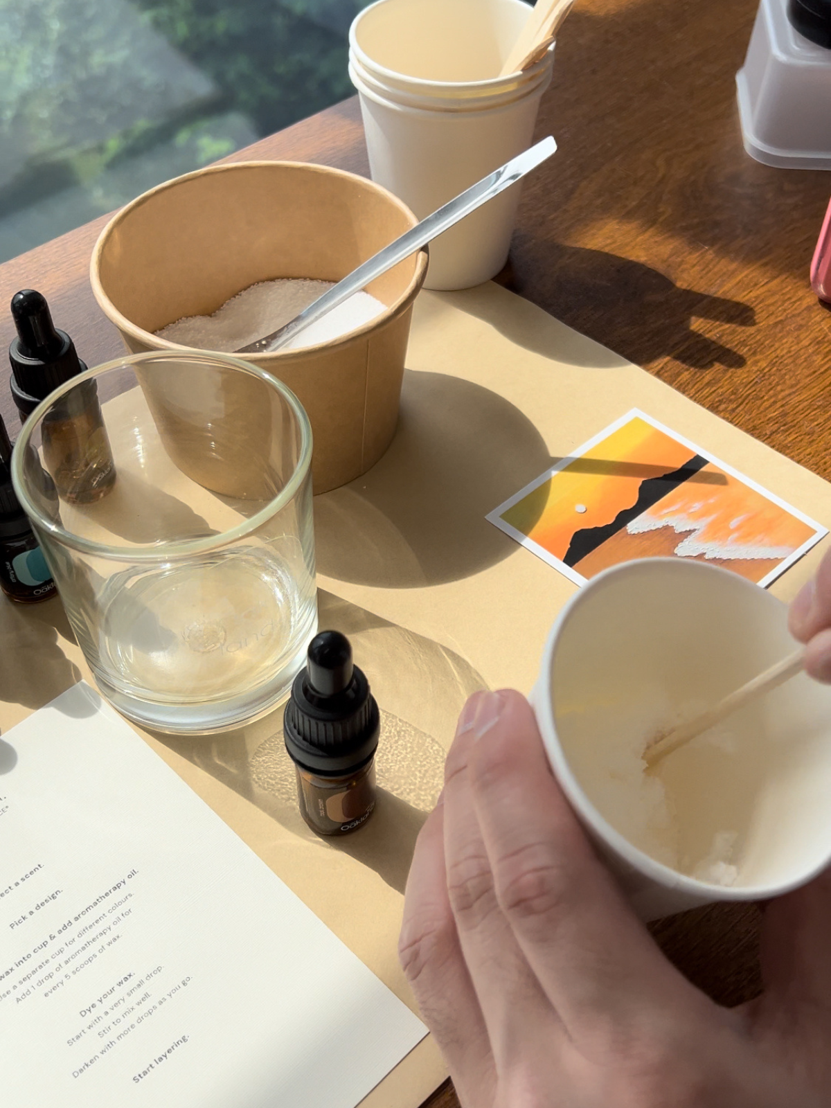 (1-FOR-1) | 2 Hours | Handcrafted Sand Candle Making Workshop (+FREE drink/oozing cookie by Whiskdom)