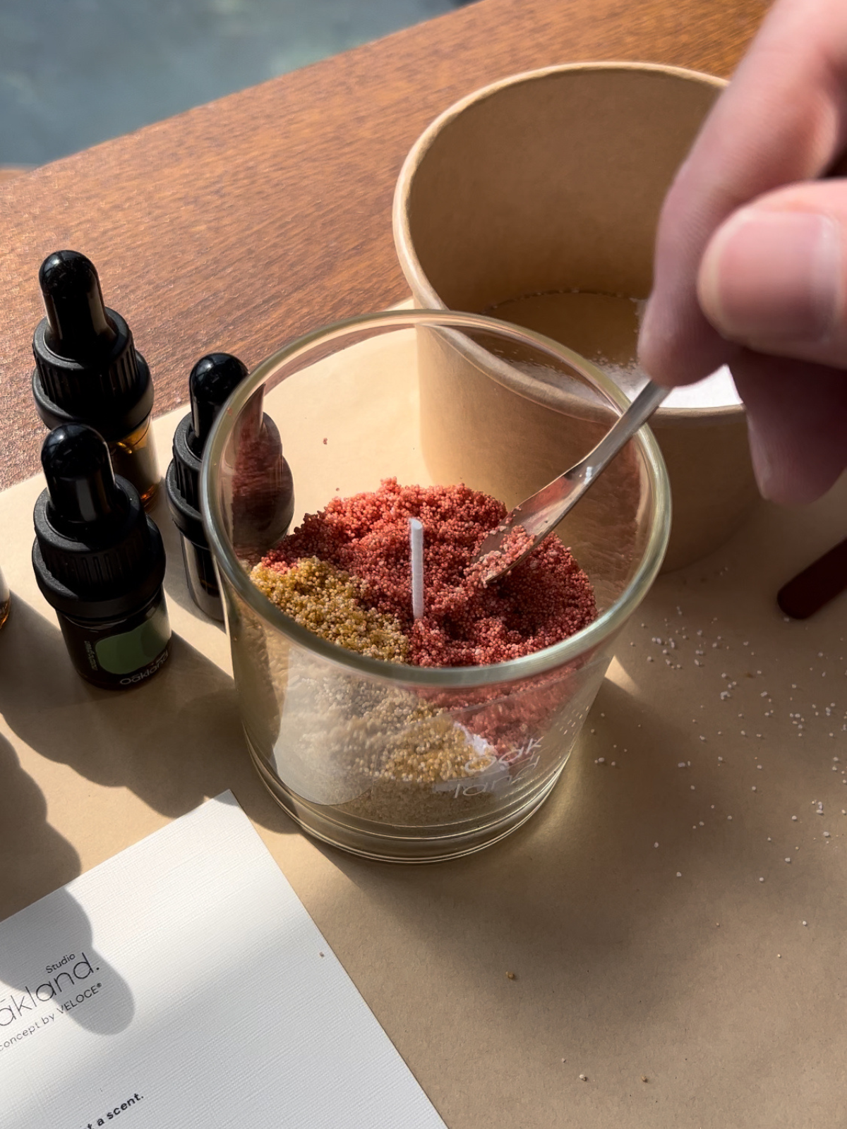 (1-FOR-1) | 2 Hours | Handcrafted Sand Candle Making Workshop (+FREE drink/oozing cookie by Whiskdom)